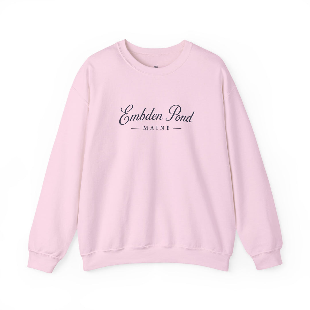 Embden Pond Maine Crewneck Sweatshirt