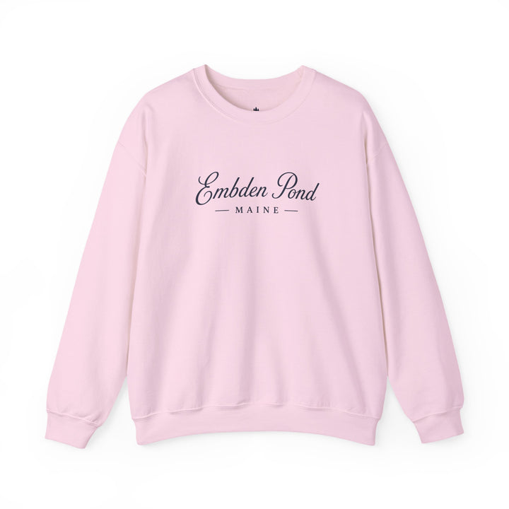 Embden Pond Maine Crewneck Sweatshirt