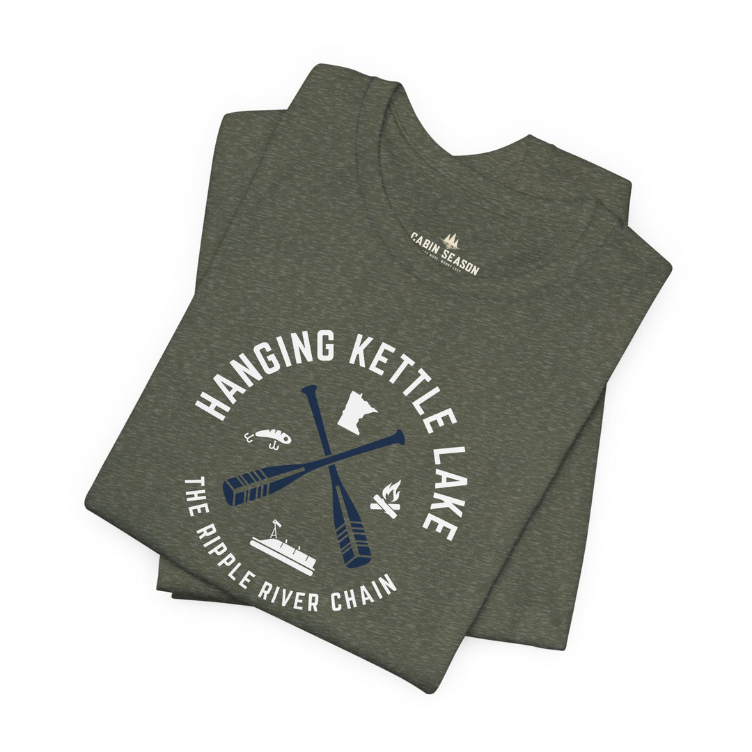 Hanging Kettle Lake - Ripple River Chain Tee