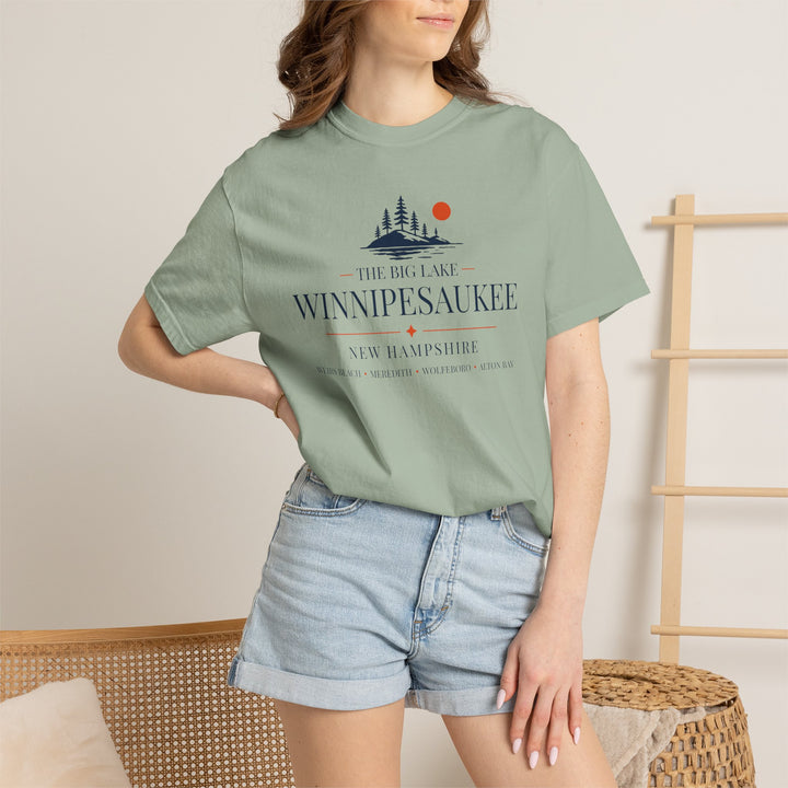 Lake Winnipesaukee New Hampshire T-Shirt — The Big Lake Island Tee