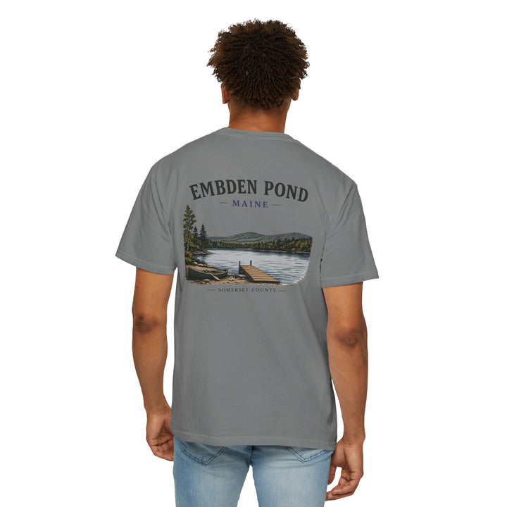 Embden Pond Maine T-Shirt — Scenic Lake Graphic Tee