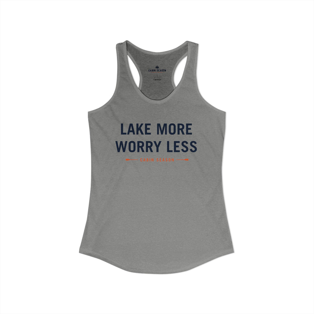 Lake More Worry Less Women&