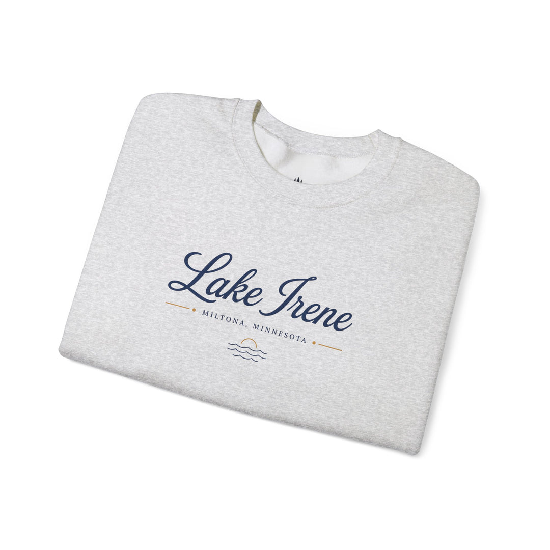 Lake Irene Miltona, Minnesota Crewneck Sweatshirt