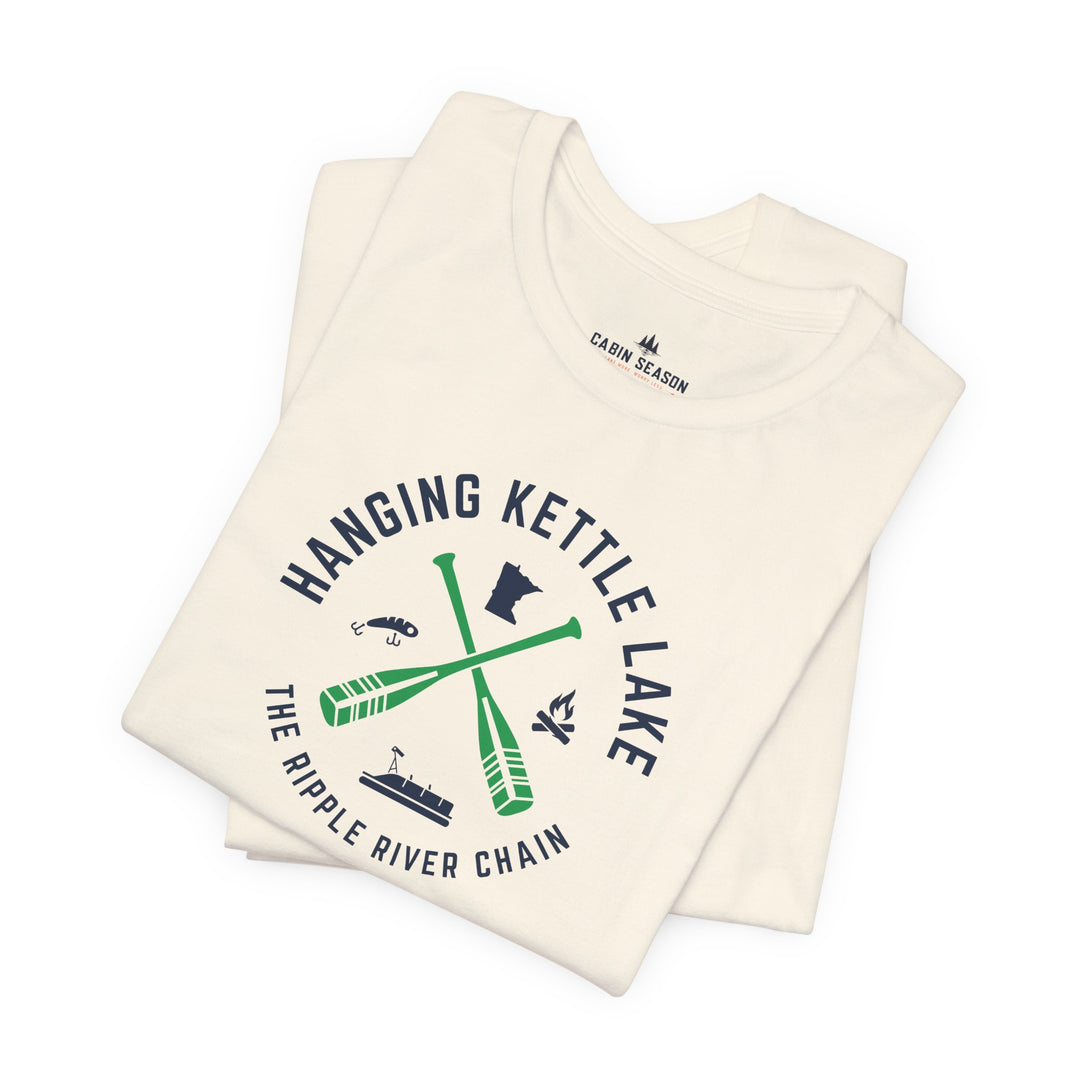 Hanging Kettle Lake - Ripple River Chain Tee
