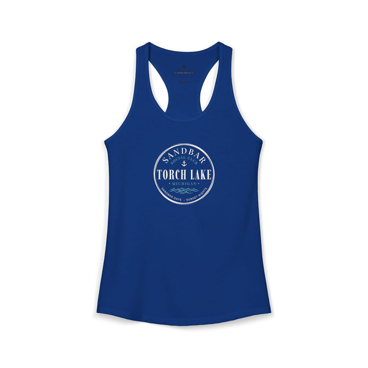Torch Lake Sandbar Social Club Tank Top