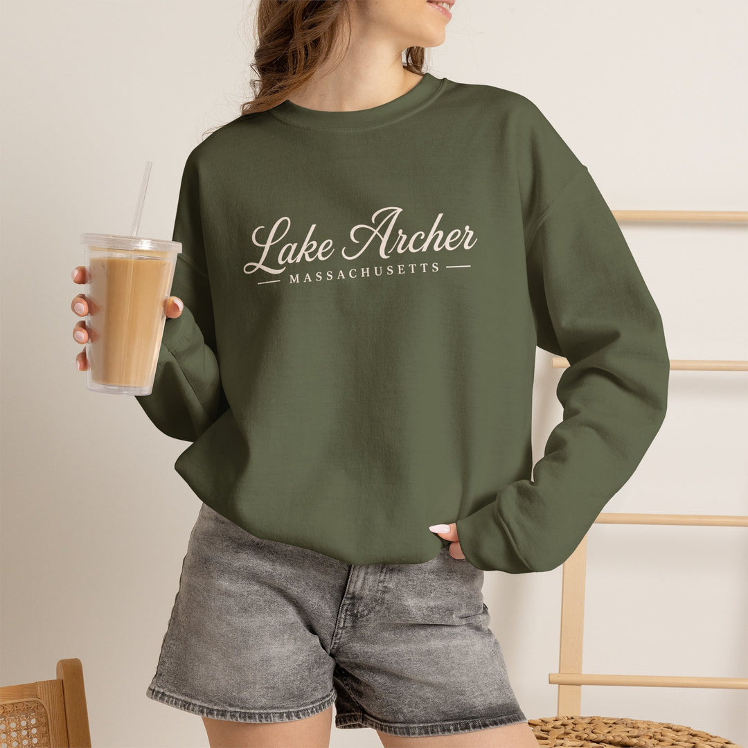 Lake Archer Massachusetts Crewneck Sweatshirt