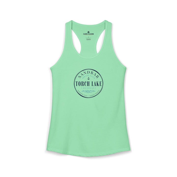 Torch Lake Sandbar Social Club Tank Top