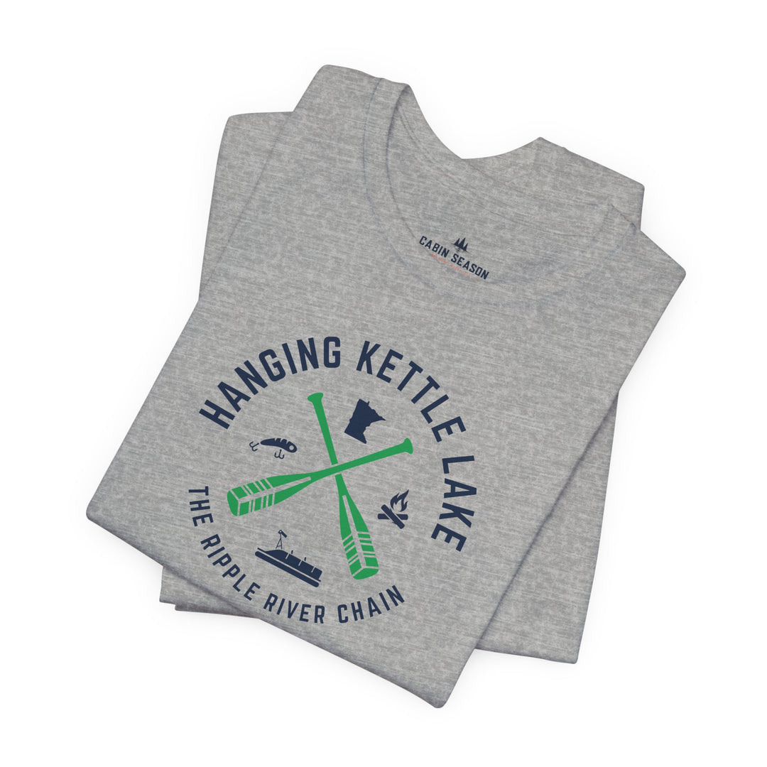 Hanging Kettle Lake - Ripple River Chain Tee