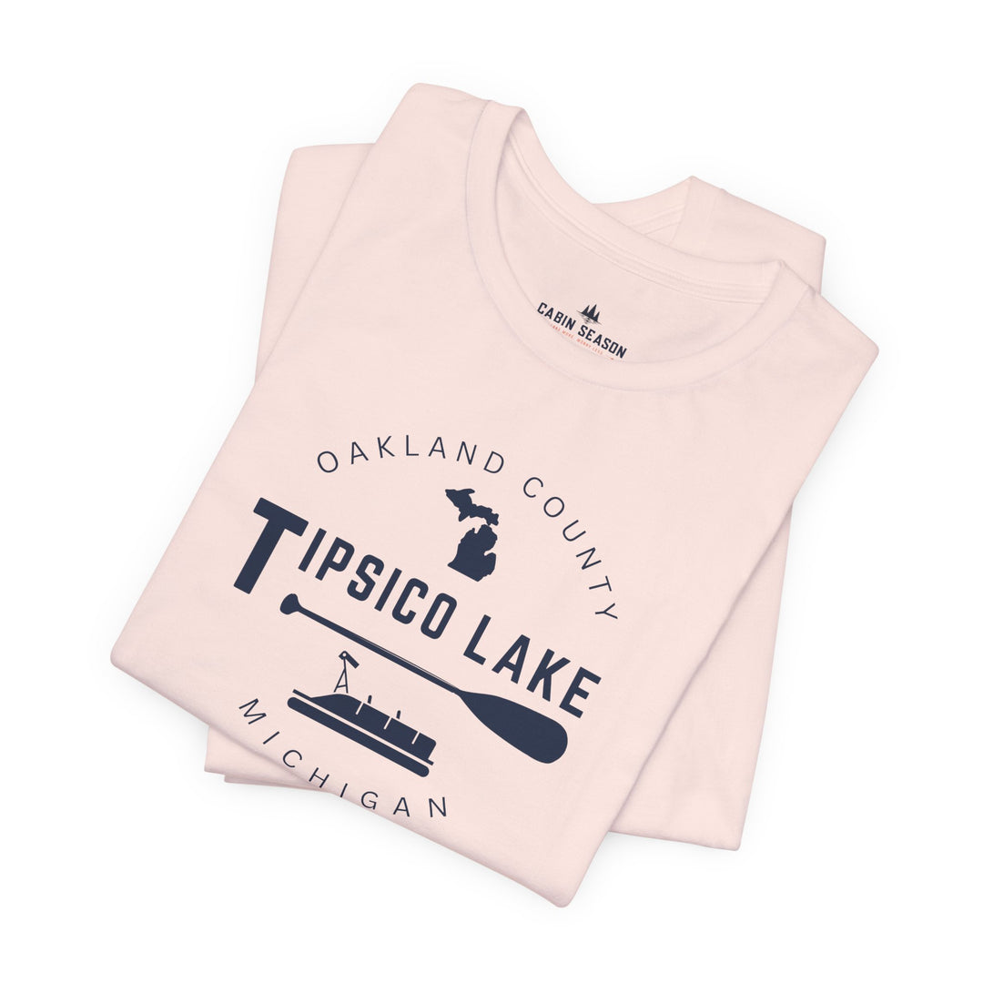 Tipsico Lake Tee — Oakland County Michigan Lake Shirt