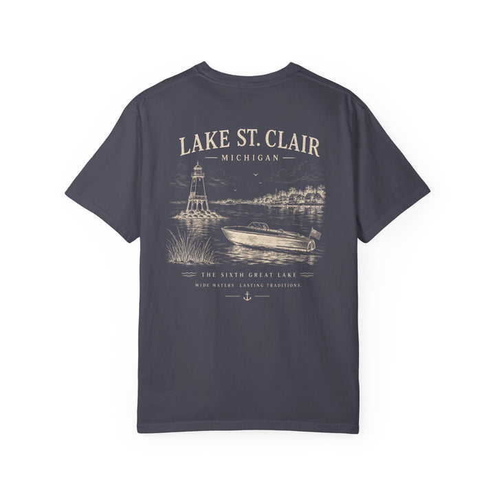 Lake St. Clair Michigan Tee - The 6th Great Lake Shirt