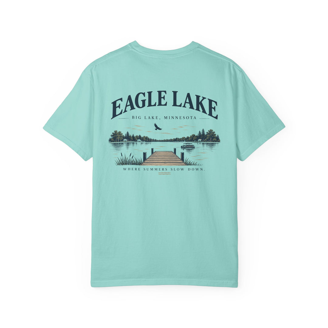 Eagle Lake T-Shirt - Vintage Lakeside Graphic (Eagle Lake - Big Lake, MN)