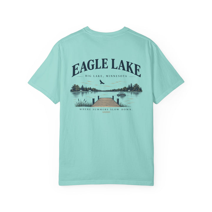 Eagle Lake T-Shirt - Vintage Lakeside Graphic (Eagle Lake - Big Lake, MN)