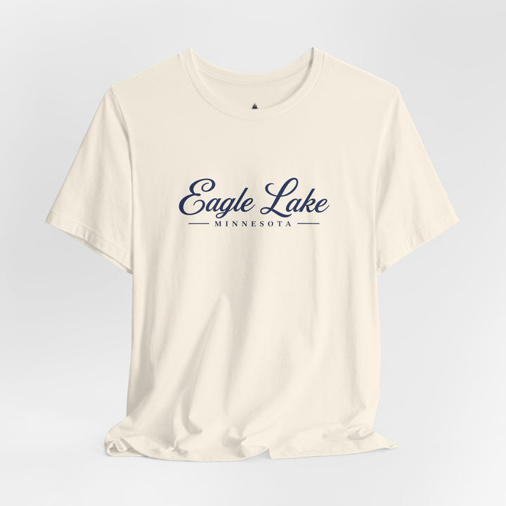 Eagle Lake Minnesota Script Tee
