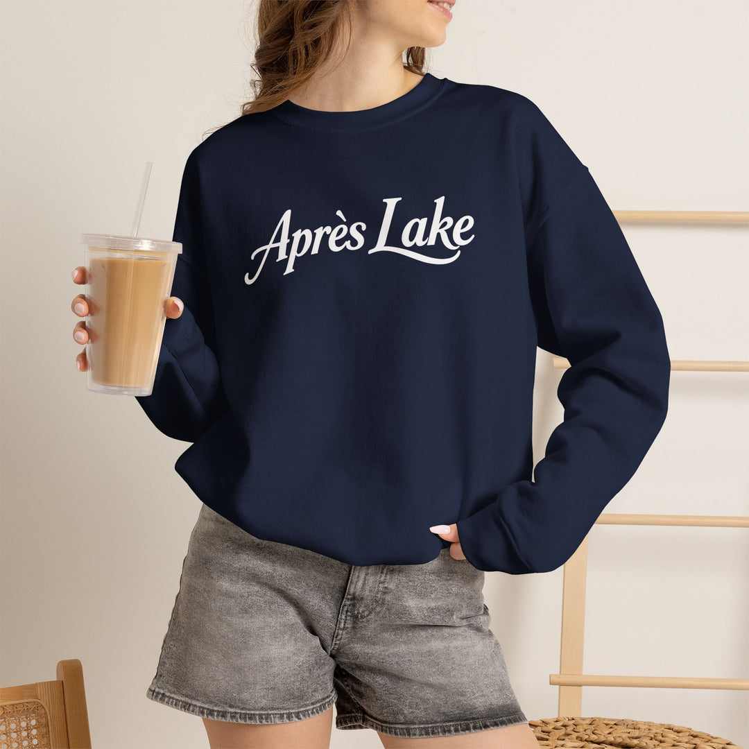 Après Lake Sweatshirt | Cute Lake Crewneck for Her