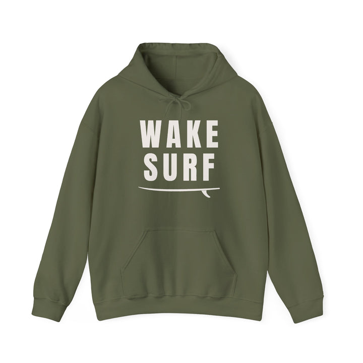 Wake Surf Hoodie | Surfboard Graphic Hoodie