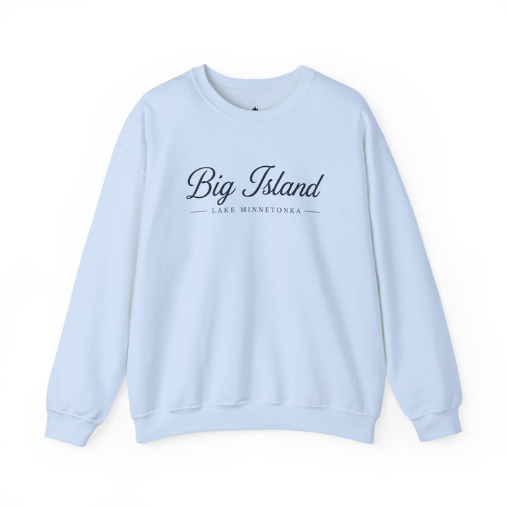 Big Island Crewneck Sweatshirt - Lake Minnetonka Script Pullover