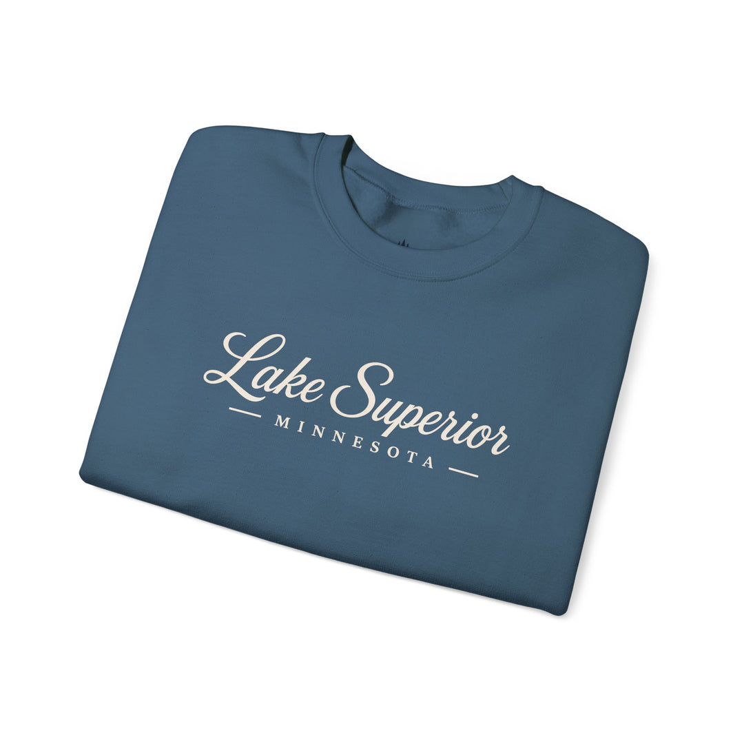 Lake Superior Minnesota Crewneck Sweatshirt