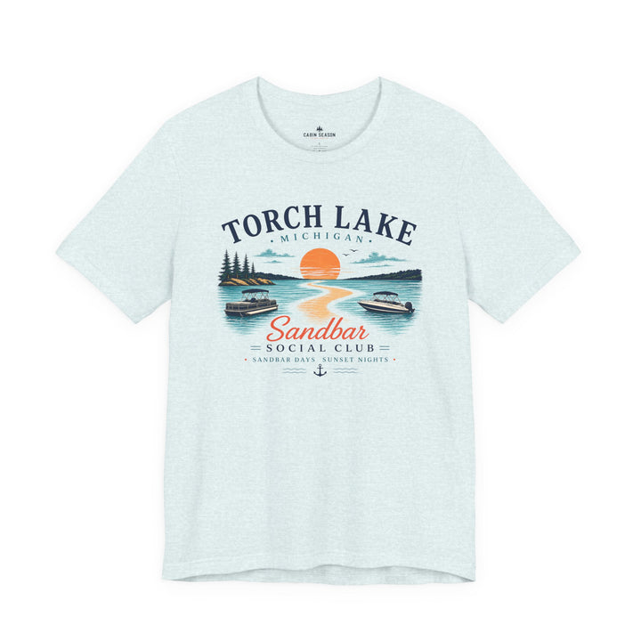Torch Lake Sandbar Social Club T-Shirt