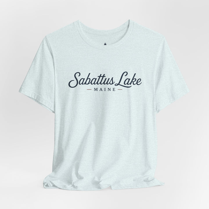Sabattus Lake Maine Tee — Classic Maine Lake T‑Shirt