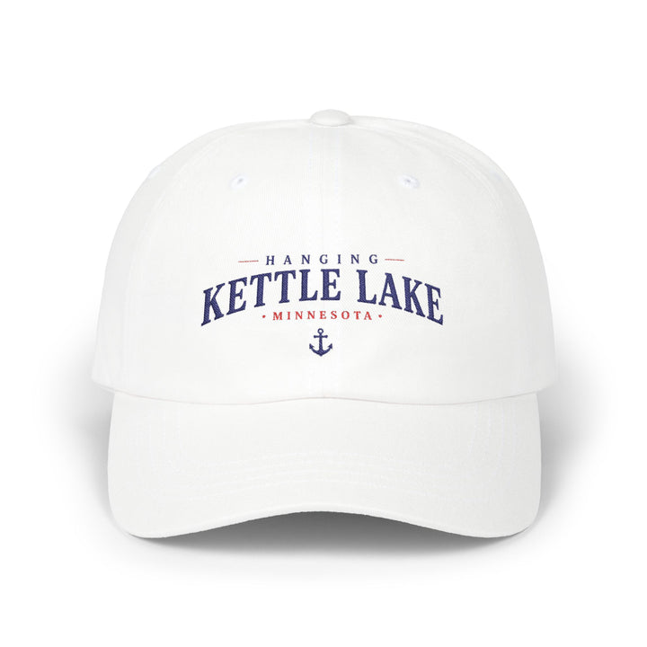 Hanging Kettle Lake Minnesota Hat - Light Embroidered Anchor Hat