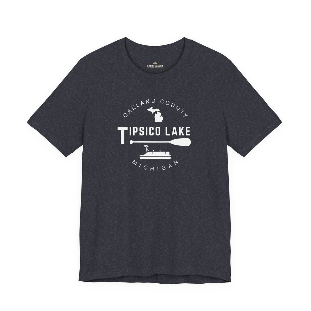 Tipsico Lake Tee — Oakland County Michigan Lake Shirt