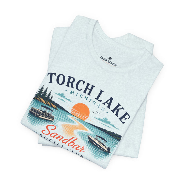 Torch Lake Sandbar Social Club T-Shirt