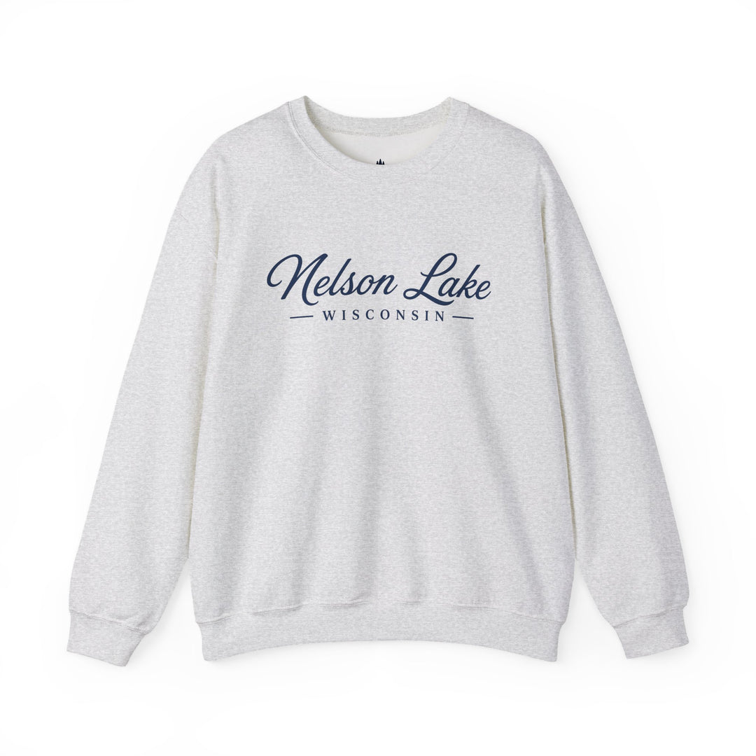 Nelson Lake Wisconsin Crewneck Sweatshirt