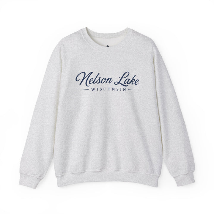 Nelson Lake Wisconsin Crewneck Sweatshirt