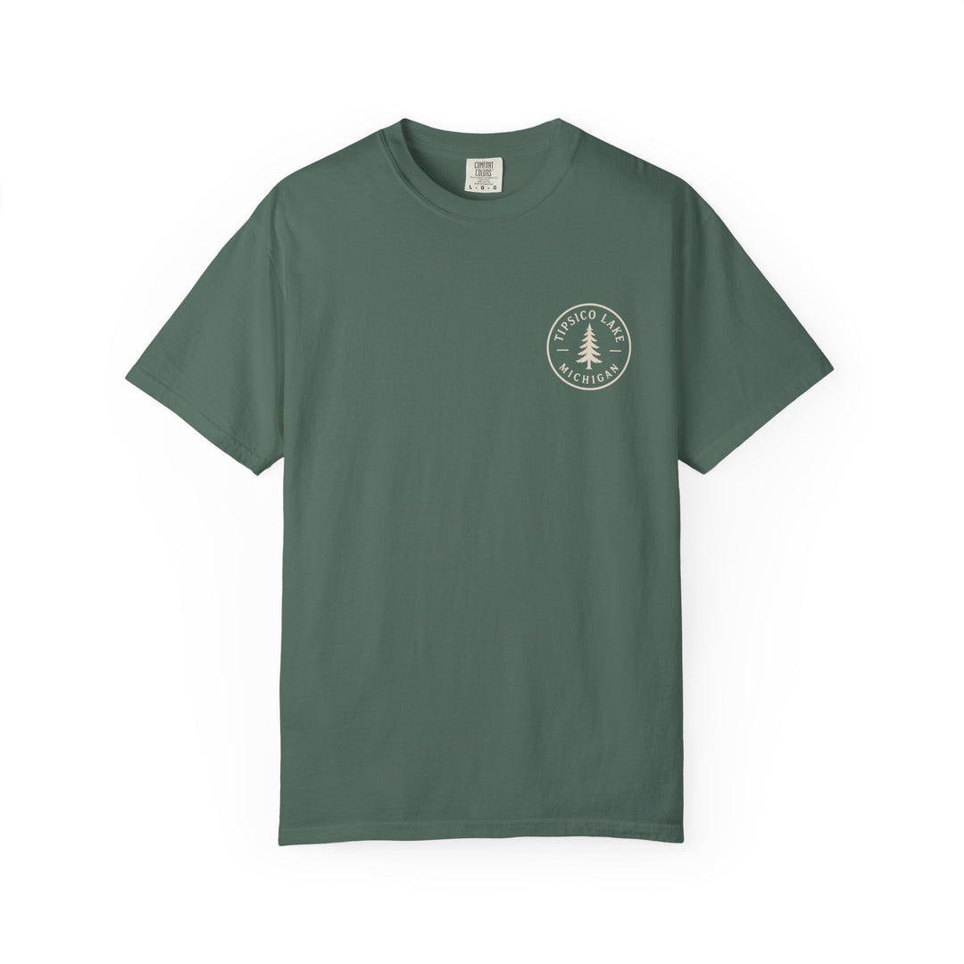 Tipsico Lake Tee — Michigan Lakeside Cabin Vintage Graphic Tee