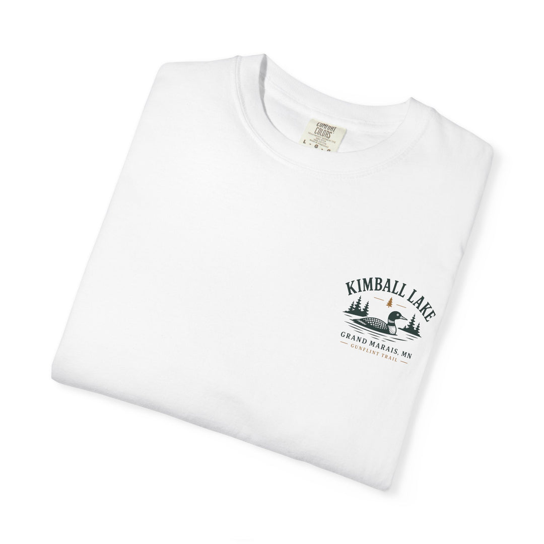 Kimball Lake T‑Shirt — Gunflint Trail Minnesota Lake Tee