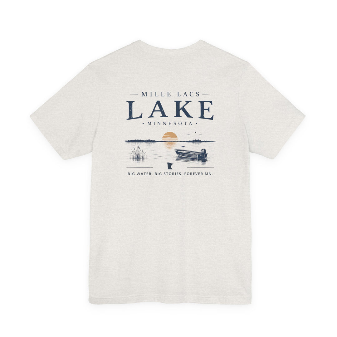 Mille Lacs Lake - Big Water Big Stories Tee