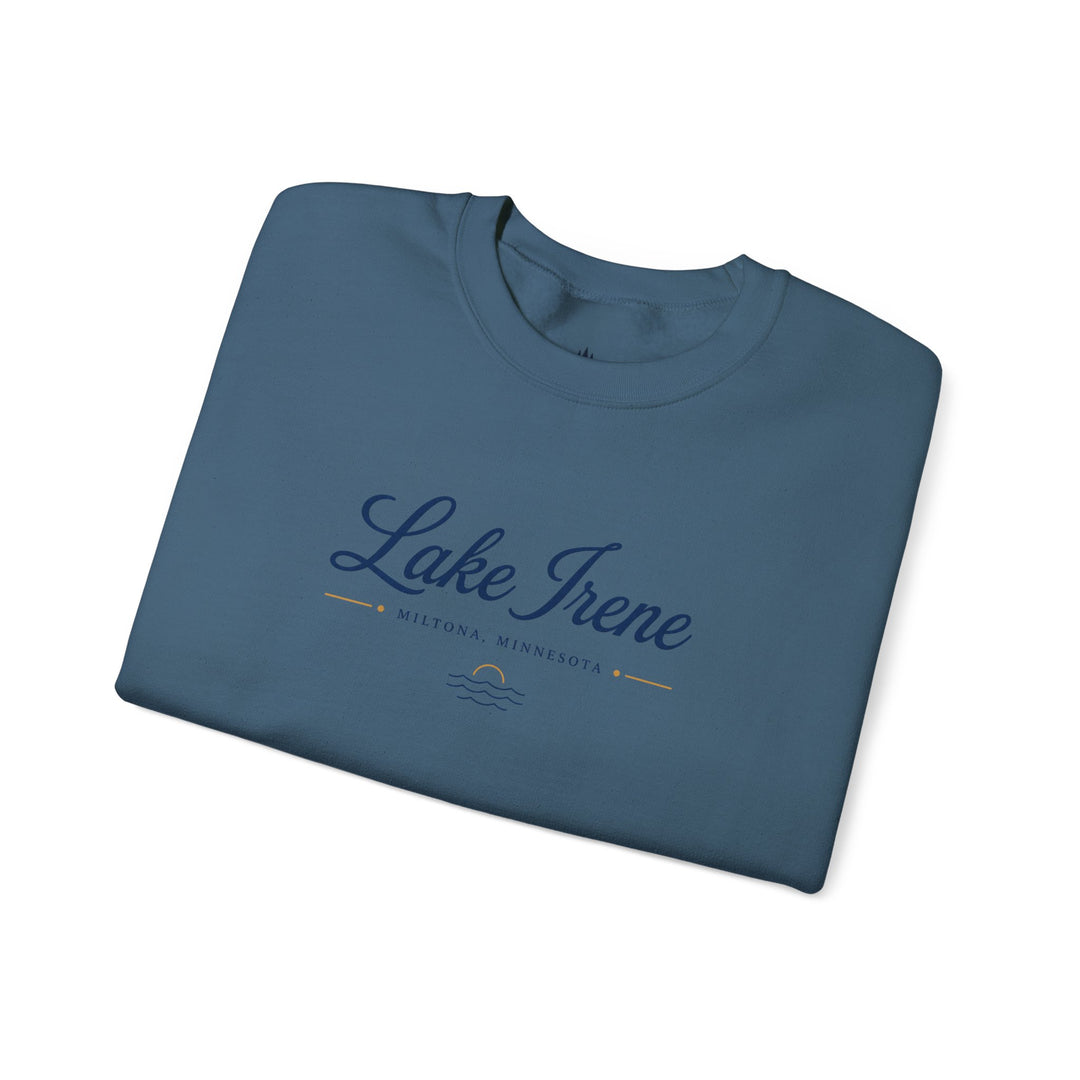 Lake Irene Miltona, Minnesota Crewneck Sweatshirt