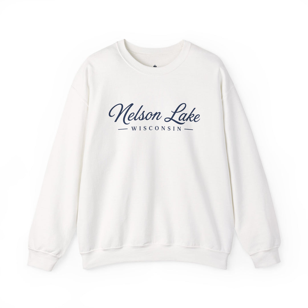 Nelson Lake Wisconsin Crewneck Sweatshirt