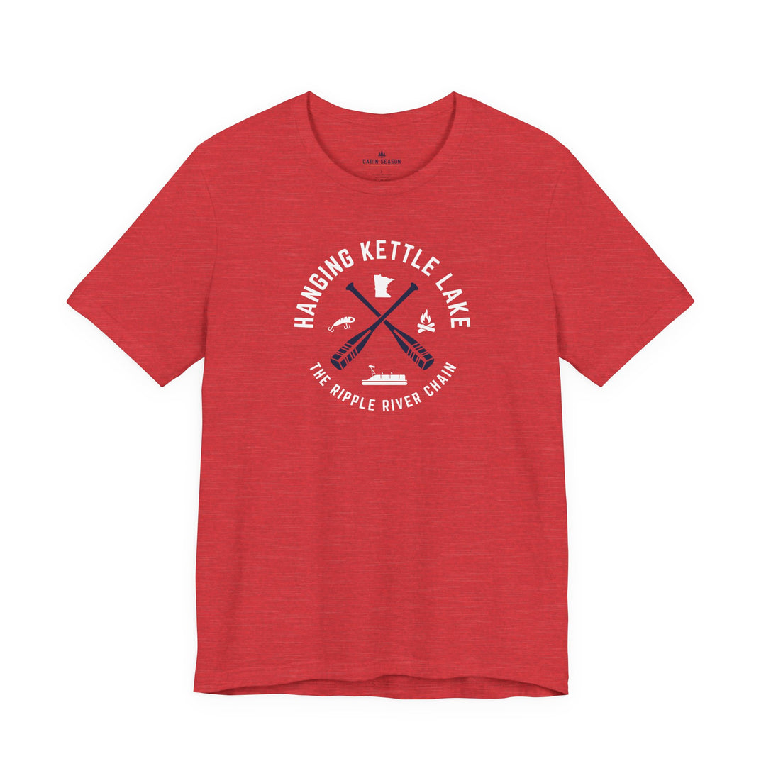 Hanging Kettle Lake - Ripple River Chain Tee