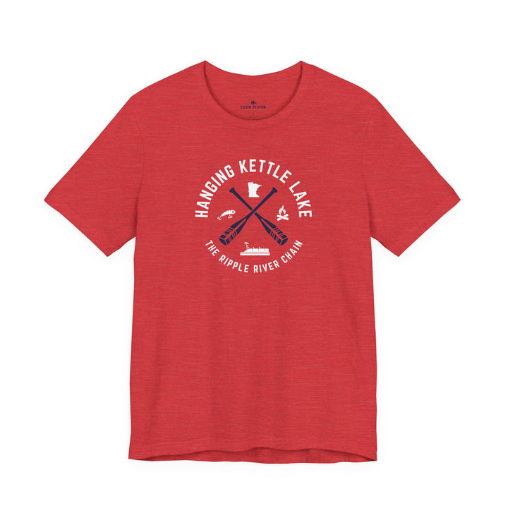 Hanging Kettle Lake - Ripple River Chain Tee