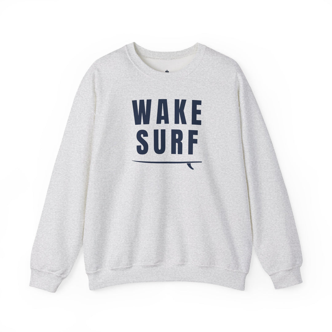 Wake Surf Sweatshirt | Wake Surfing Crewneck Sweatshirt