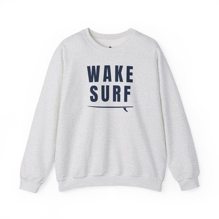 Wake Surf Sweatshirt | Wake Surfing Crewneck Sweatshirt