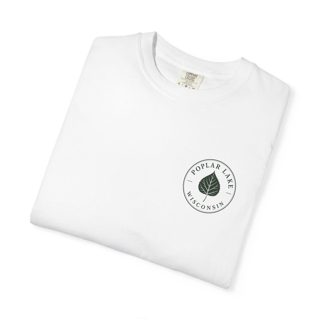 Poplar Lake T-Shirt — Scenic Wisconsin Lake Graphic Tee