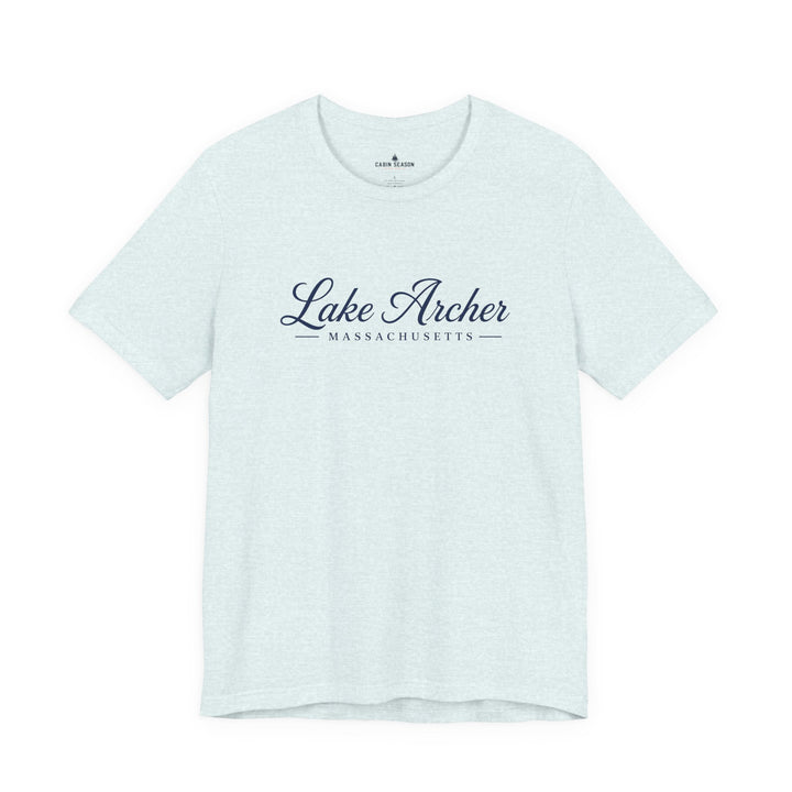 Lake Archer Massachusetts Script T-Shirt