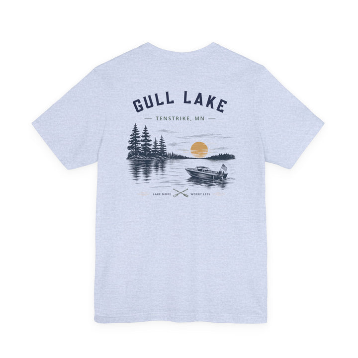 Gull Lake Tenstrike, MN Shirt -  Lake More Worry Less Tee
