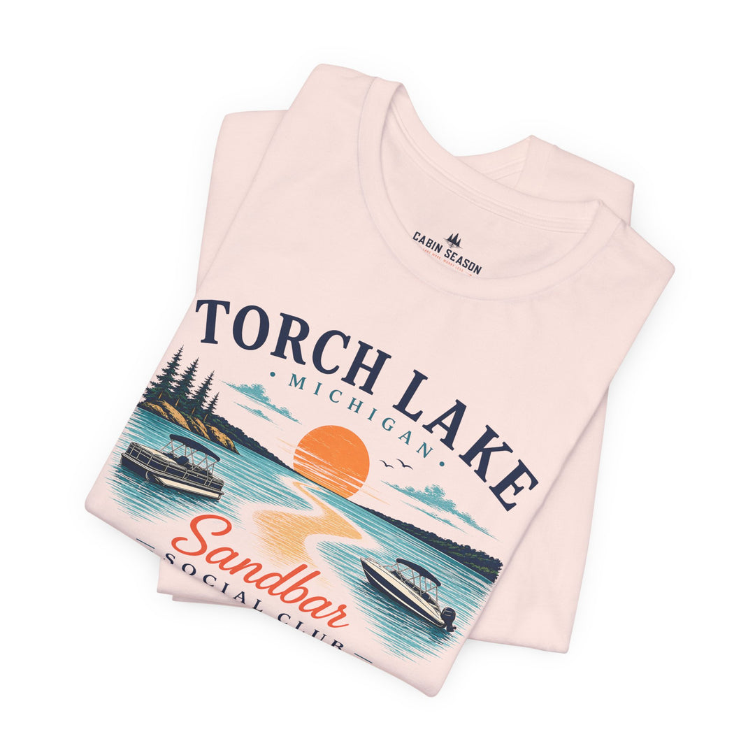 Torch Lake Sandbar Social Club T-Shirt