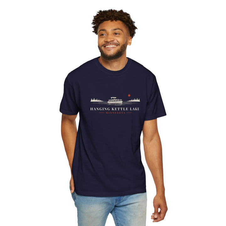Hanging Kettle Lake Pontoon Sus Tee