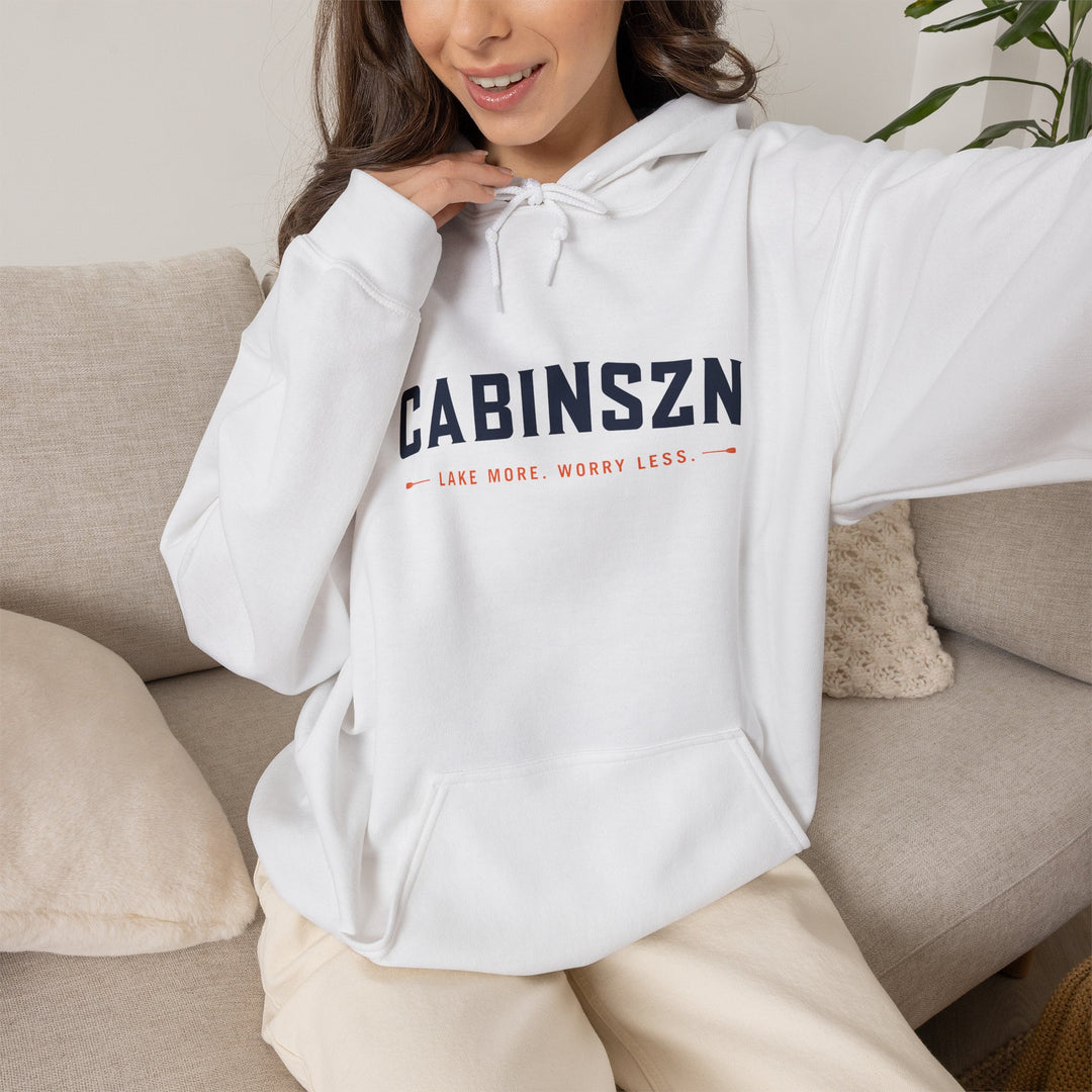 CabinSZN Hoodie – Rustic Cabin Life Pullover