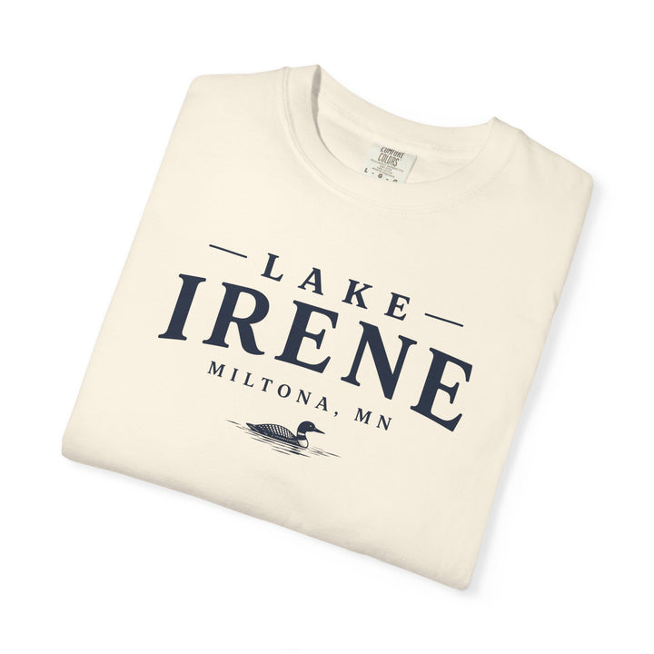 Lake Irene T-Shirt — Miltona MN Lake Tee with Loon Graphic