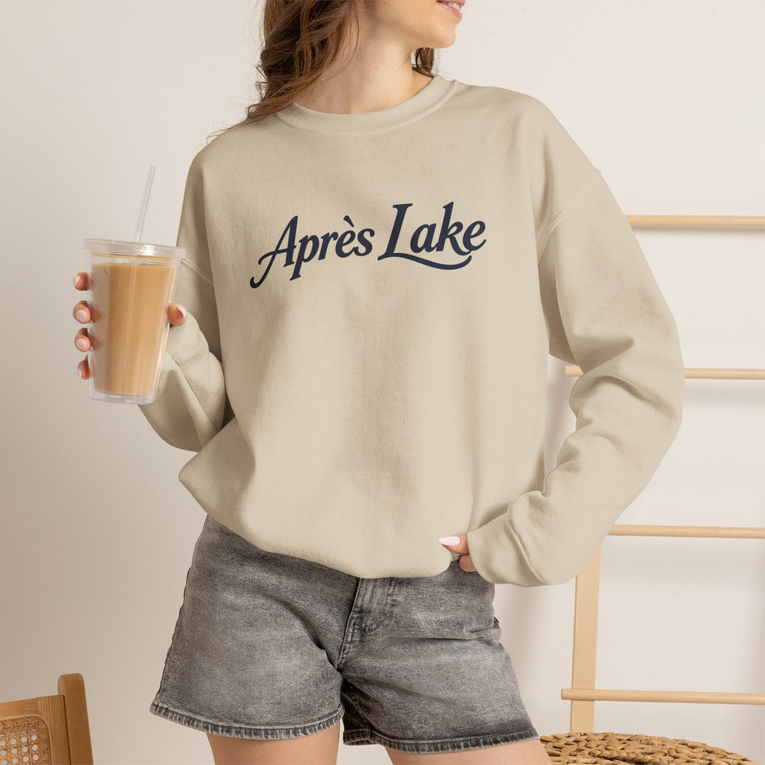 Après Lake Sweatshirt | Cute Lake Crewneck for Her