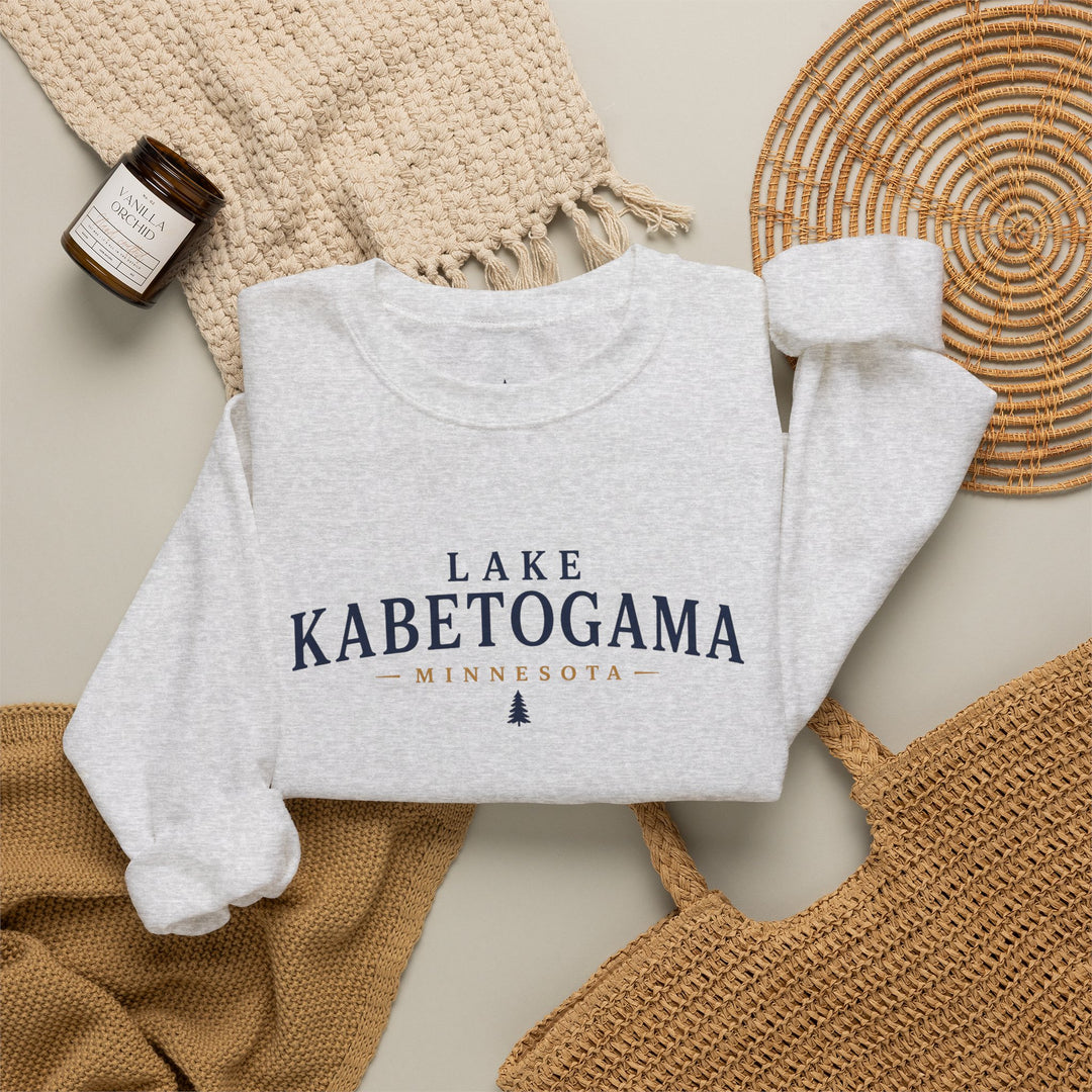 Lake Kabetogama Minnesota Crewneck Sweatshirt