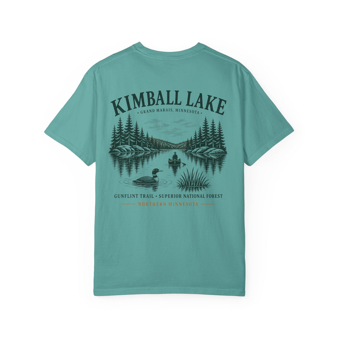 Kimball Lake T‑Shirt — Gunflint Trail Minnesota Lake Tee
