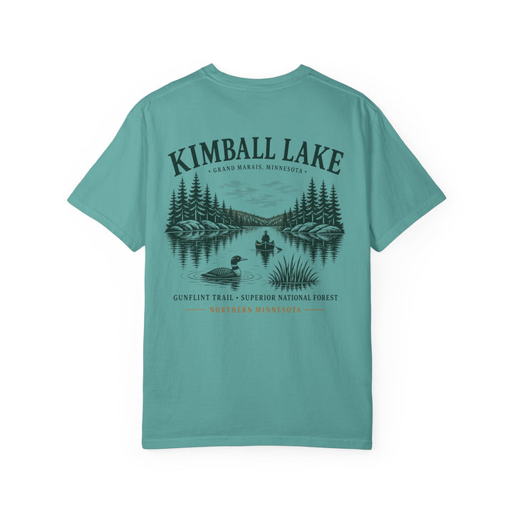 Kimball Lake T‑Shirt — Gunflint Trail Minnesota Lake Tee