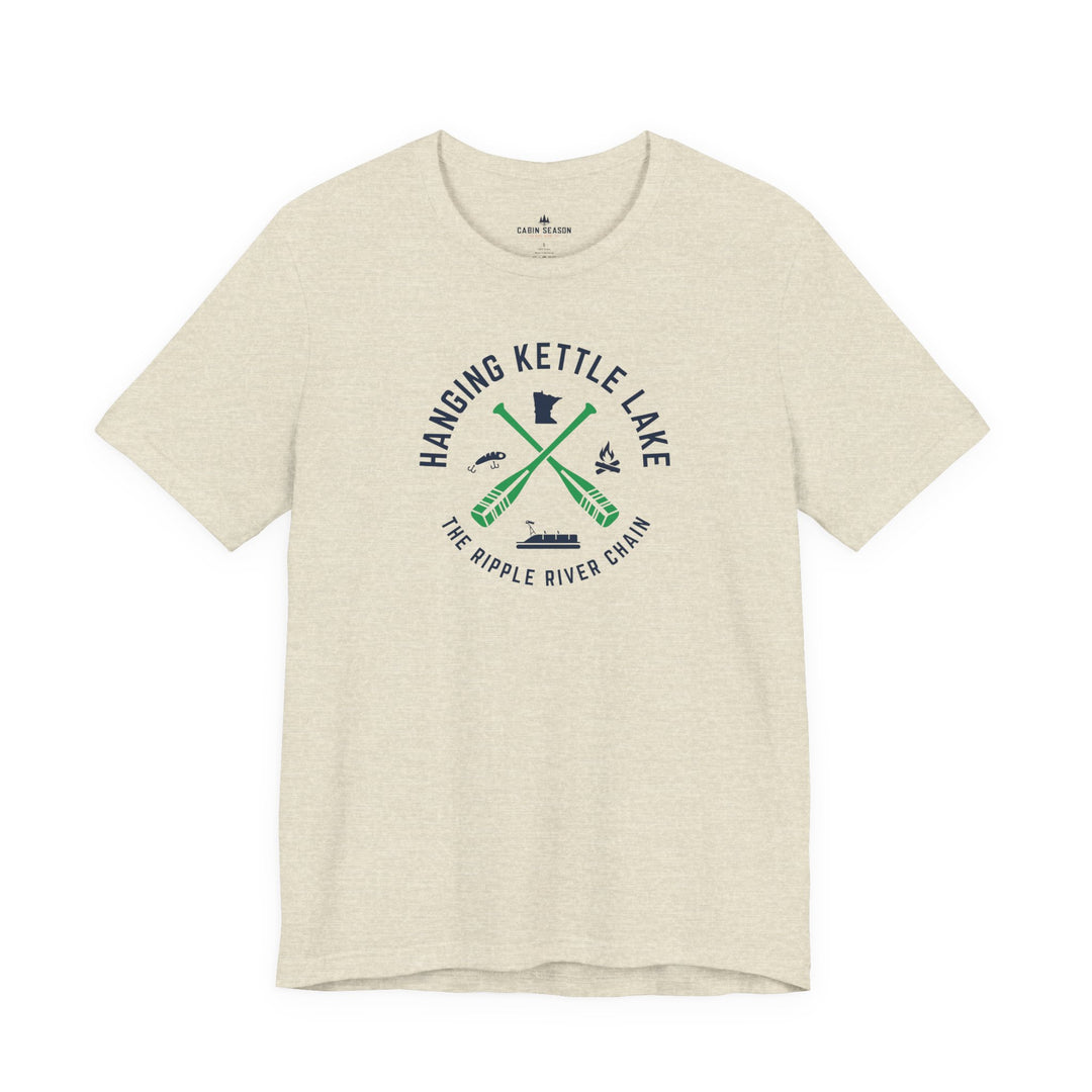 Hanging Kettle Lake - Ripple River Chain Tee