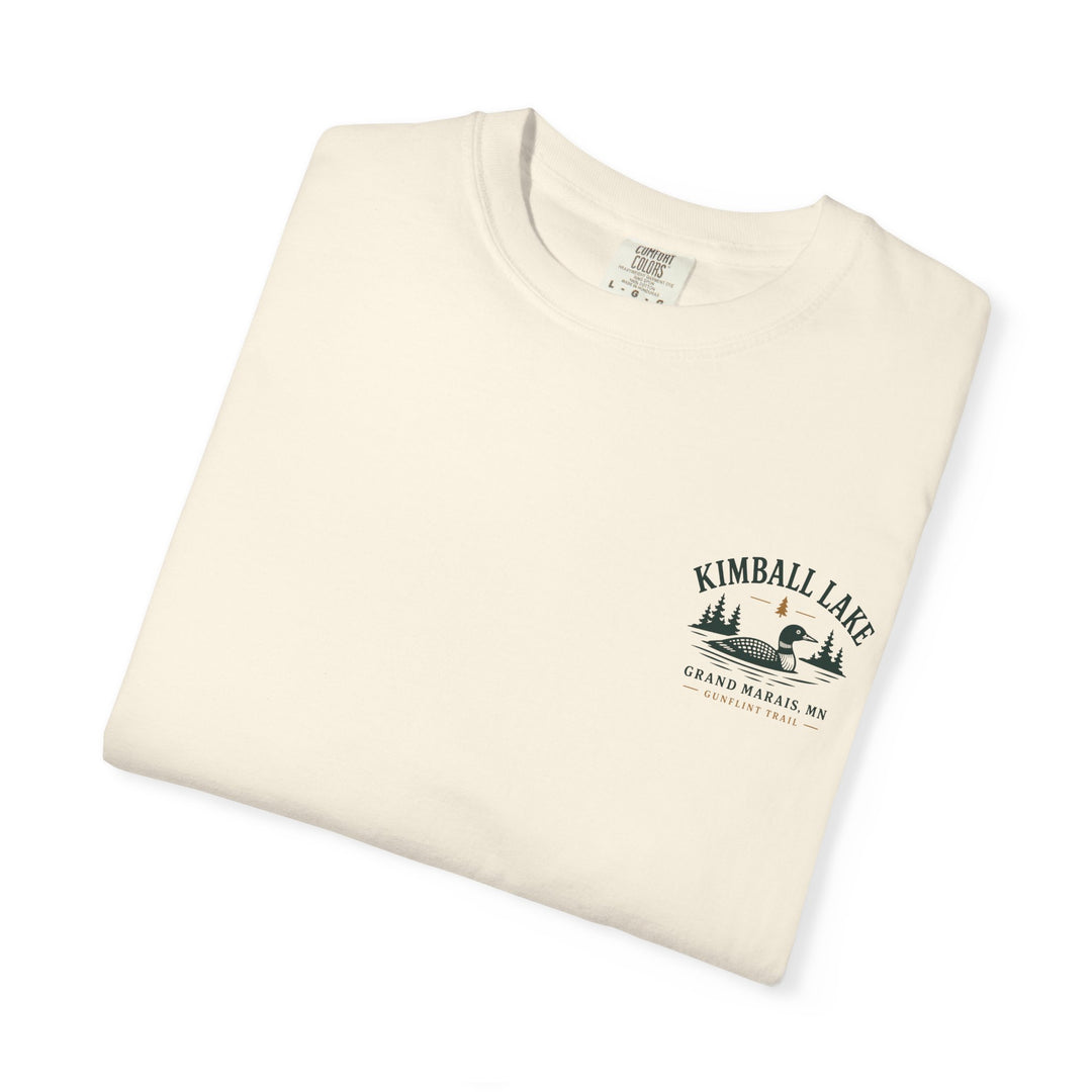 Kimball Lake T‑Shirt — Gunflint Trail Minnesota Lake Tee